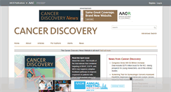 Desktop Screenshot of cancerdiscovery.aacrjournals.org