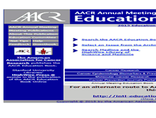 Tablet Screenshot of educationbook.aacrjournals.org